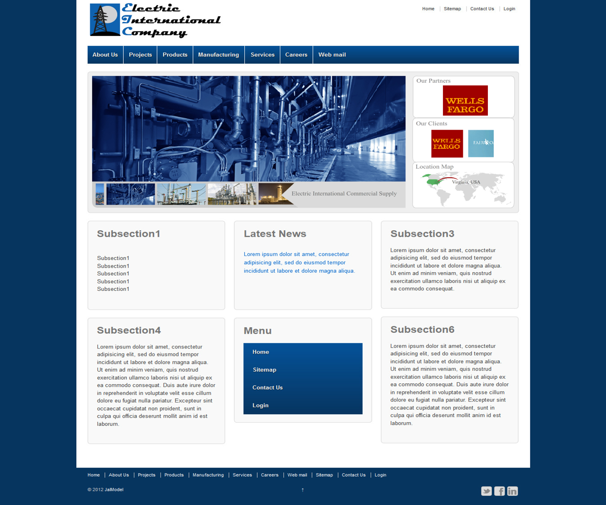 Wordpress Design by sirisgraphics for Pixelsoft | Design #929701