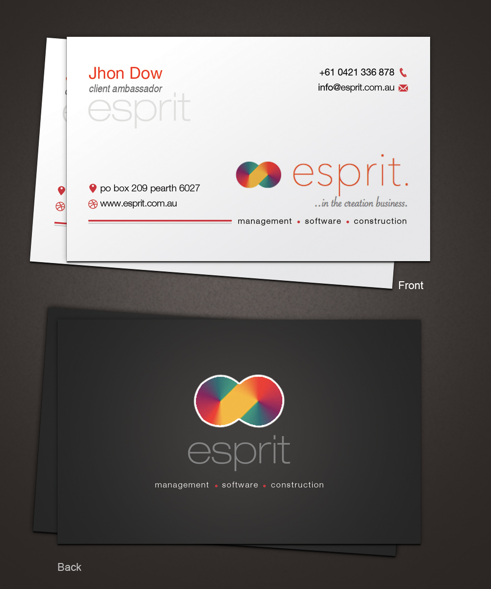 Diseño de Tarjeta de Presentación por Pixeleas para este proyecto | Diseño #3637990