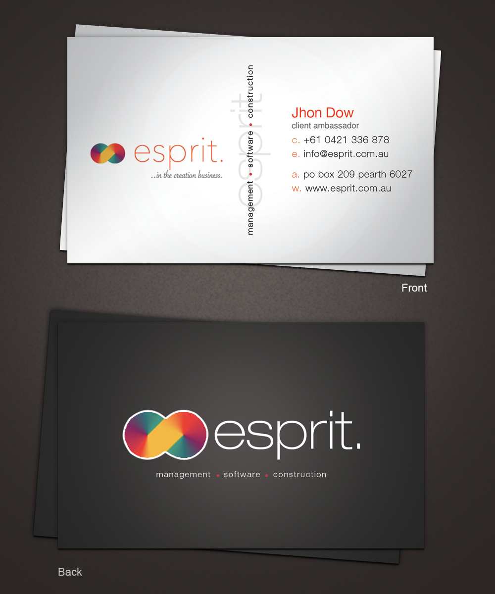 Diseño de Tarjeta de Presentación por Pixeleas para este proyecto | Diseño #3657039