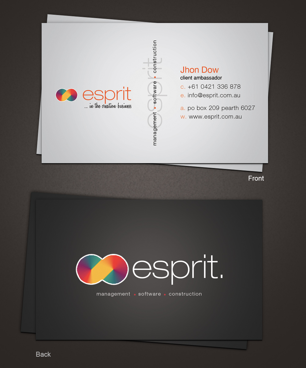 Diseño de Tarjeta de Presentación por Pixeleas para este proyecto | Diseño #3657042