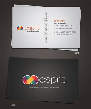 Business Card Design by Pixeleas for this project | Design: #3657042
