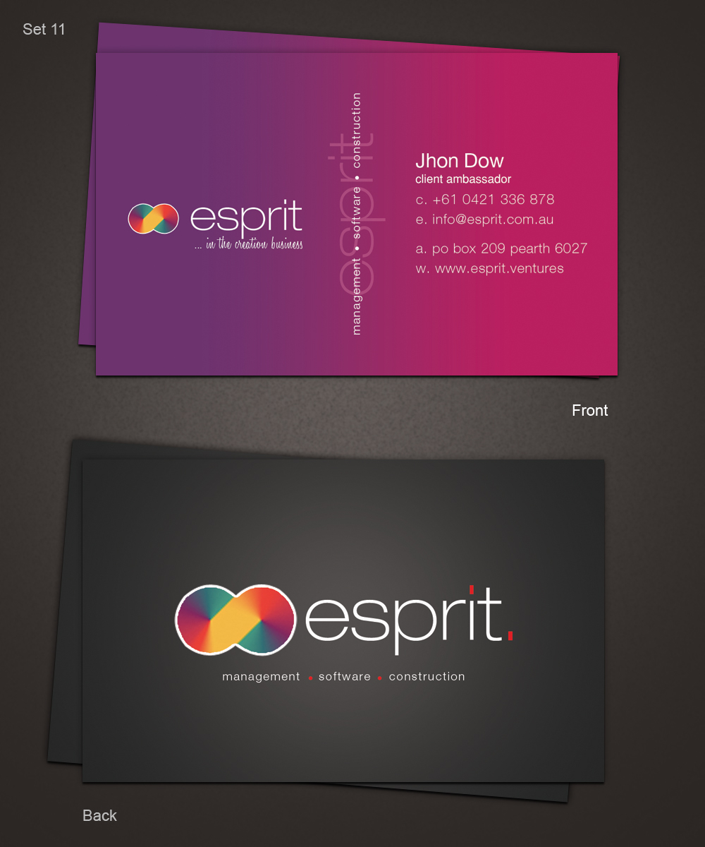 Diseño de Tarjeta de Presentación por Pixeleas para este proyecto | Diseño #3663538
