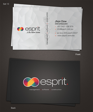 Design de Carte de Visite par Pixeleas pour ce projet | Design : #3663543