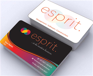Esprit | Business Card Design by Sbss