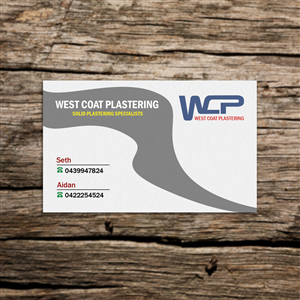Plastering (solid plastering) business card design  | Diseño de Tarjeta de Presentación por Sandaruwan
