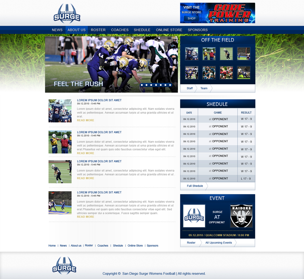 Web Design by P B  for this project | Design #102046
