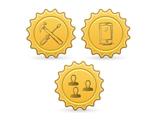 Three graphics/images/icons | Graphic Design by JTdsign