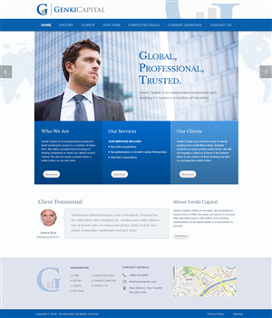 Web Design by Emmanuel for this project | Design: #3681532