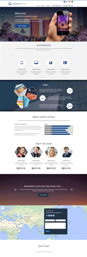 Web Design by GlobalTech for this project | Design: #3682175