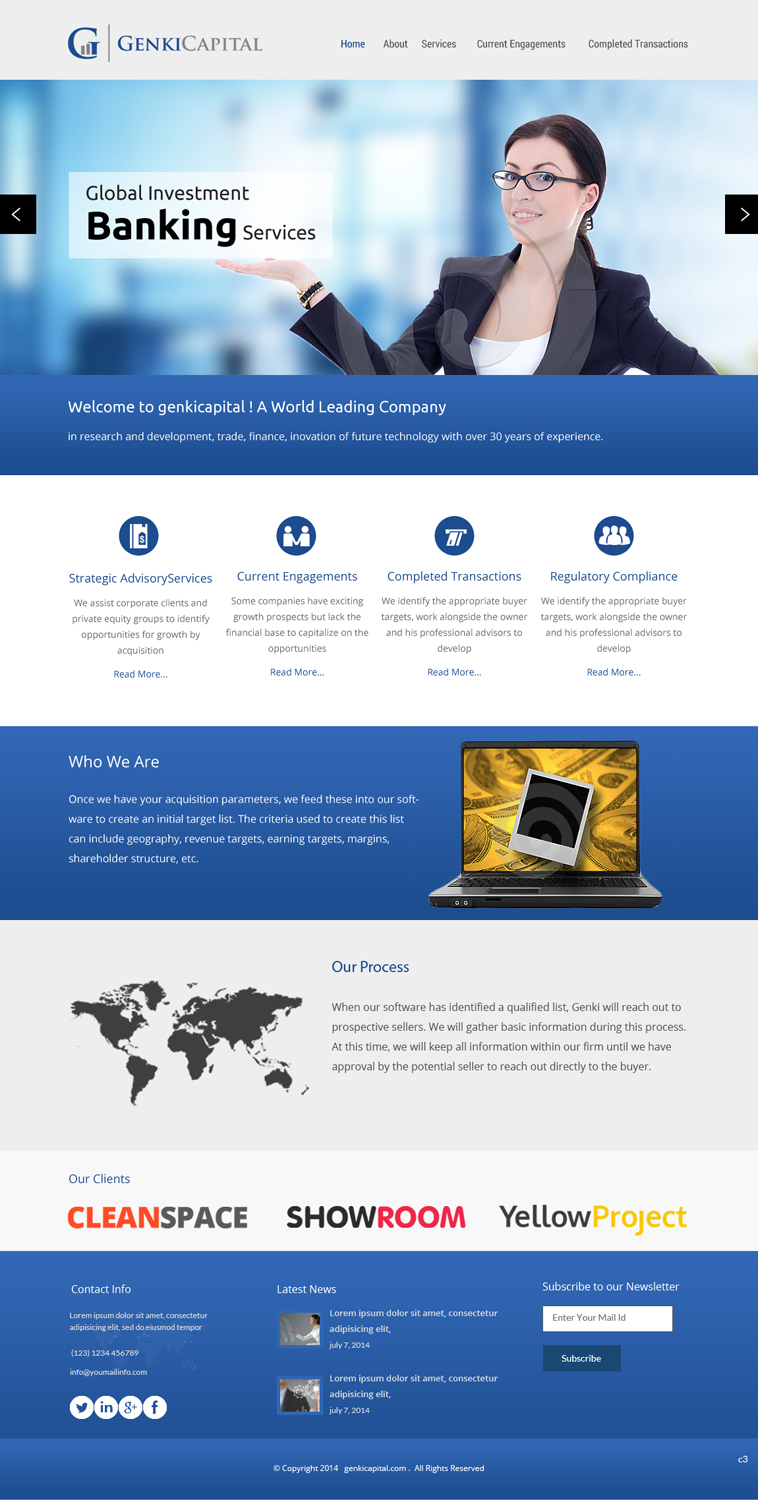 Web Design by pb for this project | Design #3658336