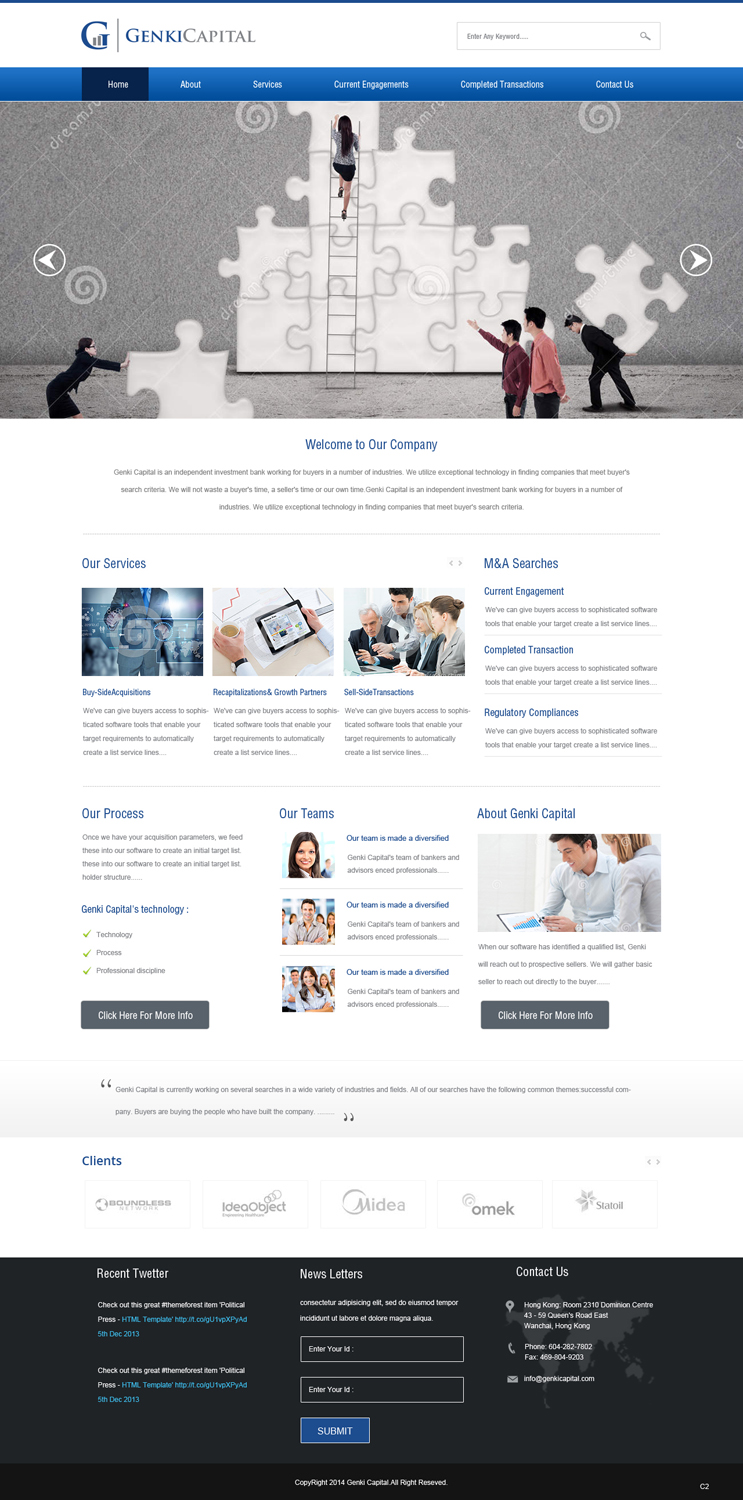 Web Design by pb for this project | Design #3658364