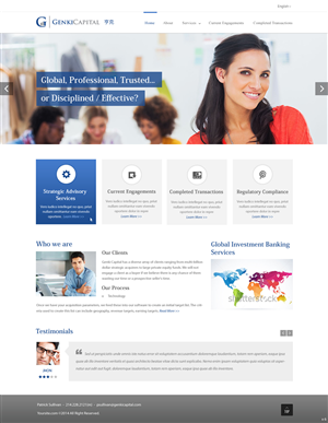 Web Design by pb for this project | Design: #3658369