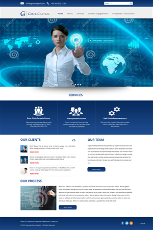 Web Design by pb for this project | Design: #3663623