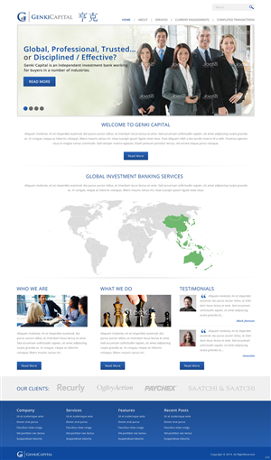 Web Design by pb for this project | Design: #3668626