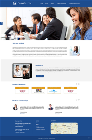 Web Design by pb for this project | Design: #3668702