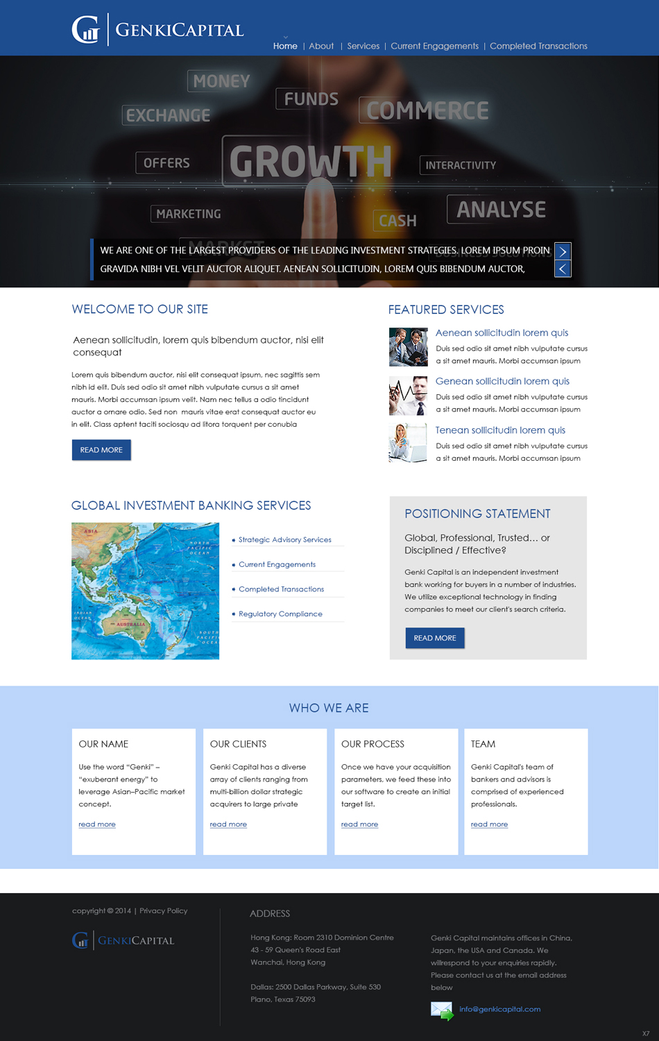 Web Design by pb for this project | Design #3668763