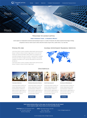Web Design by pb for this project | Design: #3680587