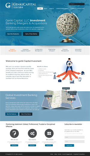 Web Design by OM for this project | Design #3667524