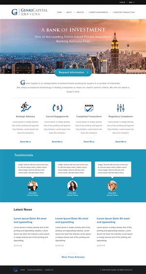 Web Design by OM for this project | Design: #3676069