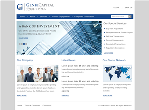 Web Design by OM for this project | Design: #3676071