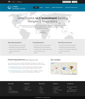 Web Design by OM for this project | Design: #3676072