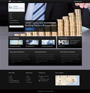 Web Design by OM for this project | Design: #3676079