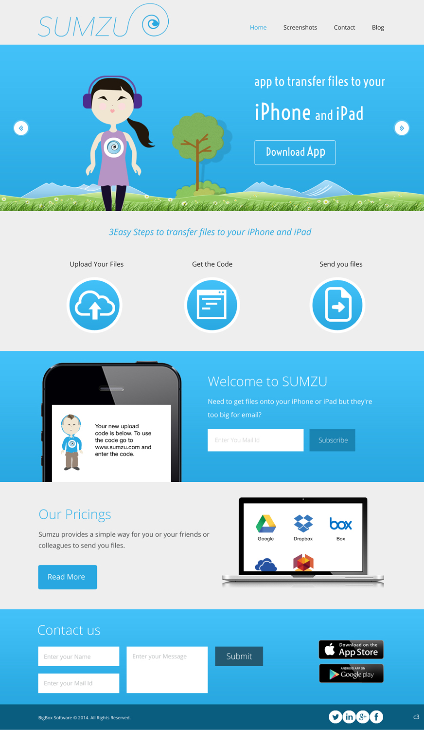 Web Design by pb for BigBox Software Ltd | Design #3652619