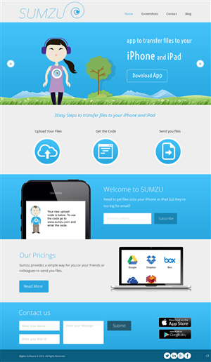 Web Design by pb for BigBox Software Ltd | Design: #3652619