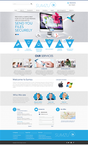 Web Design by Behriatech for BigBox Software Ltd | Design: #3669300