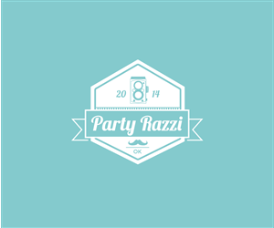 Logo Design by Luc1ano for PartyRazzi OK | Design: #3669303