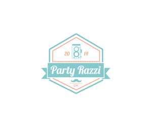 Logo Design by Luc1ano for PartyRazzi OK | Design: #3669341