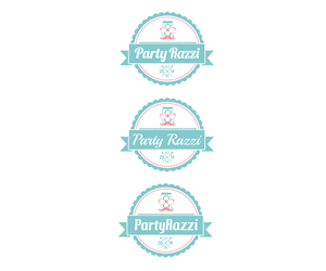 Logo Design by Luc1ano for PartyRazzi OK | Design: #3720754