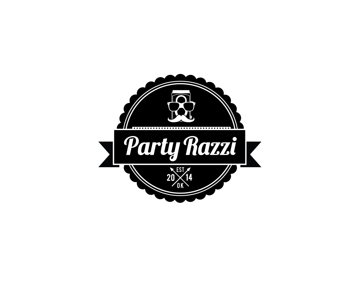 Logo Design by Luc1ano for PartyRazzi OK | Design #3720794