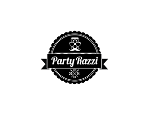 Logo Design by Luc1ano for PartyRazzi OK | Design: #3720794
