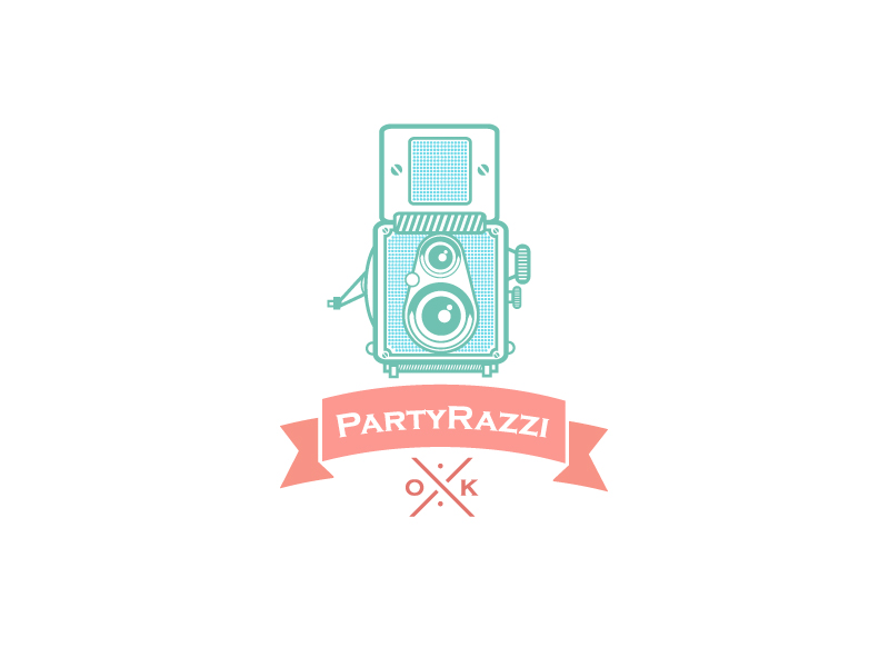 Logo Design by B.Tibéri for PartyRazzi OK | Design #3668727