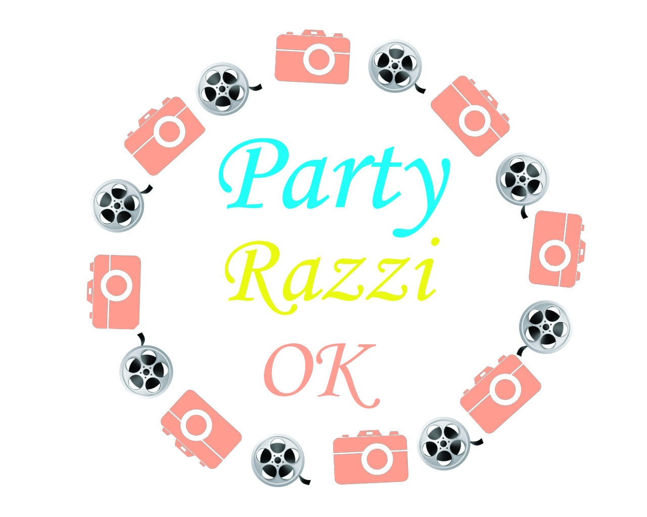 Logo Design by TyLinz for PartyRazzi OK | Design #3719798