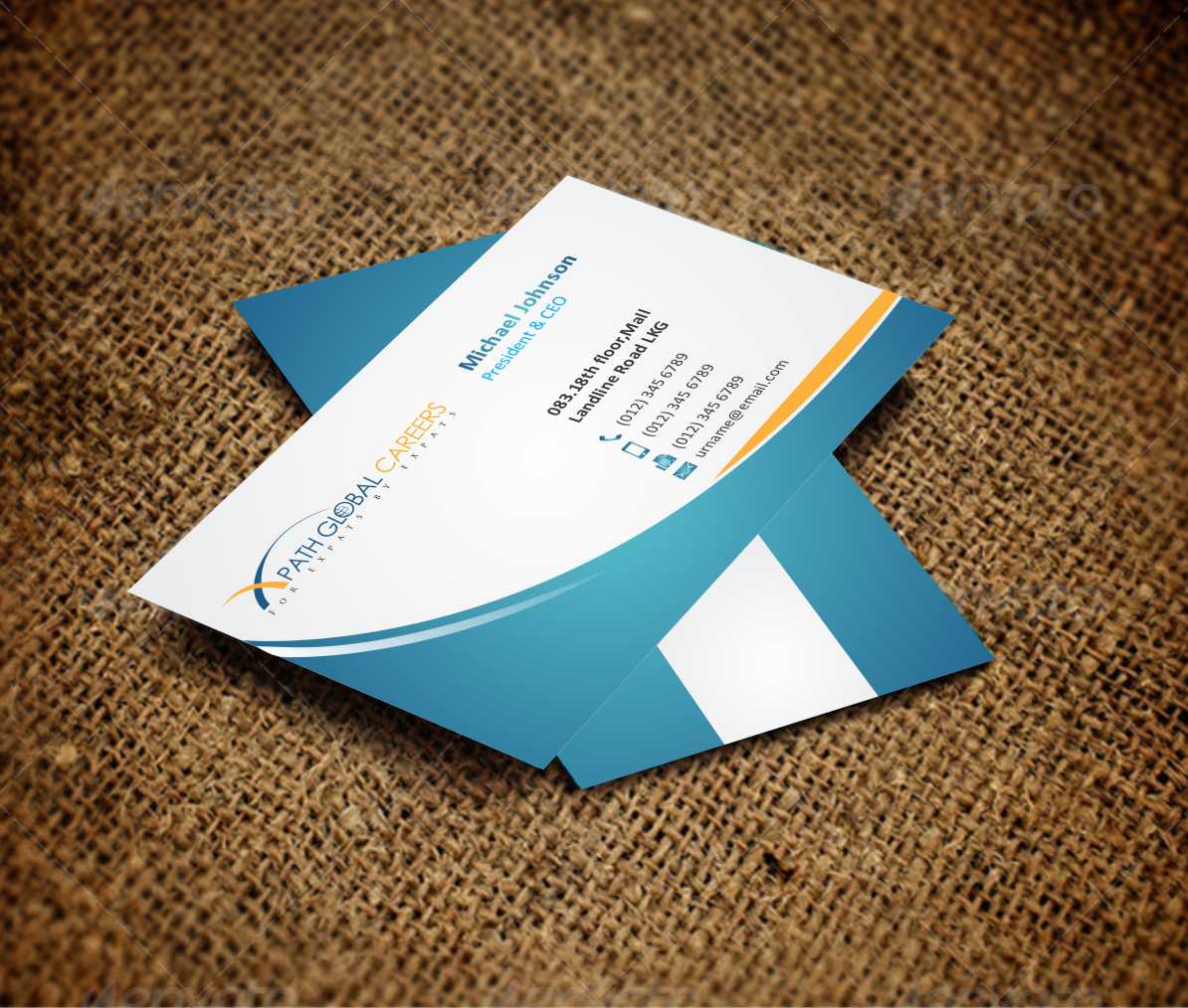 Business Card Design by AwsomeD for XPATH | Design #3654174