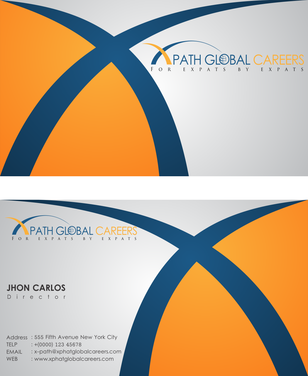 Business Card Design by Cendana-Art for XPATH | Design #3690899