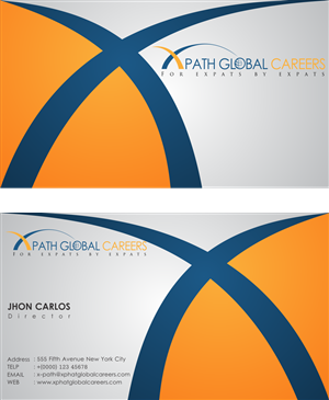 Business Card Design by Cendana-Art for XPATH | Design: #3690899