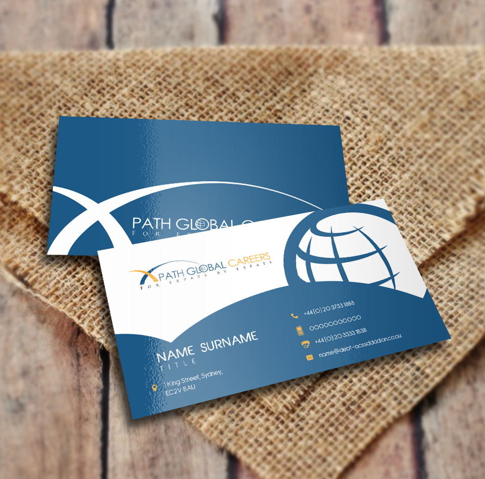 Business Card Design by a7mddz for XPATH | Design #3656201