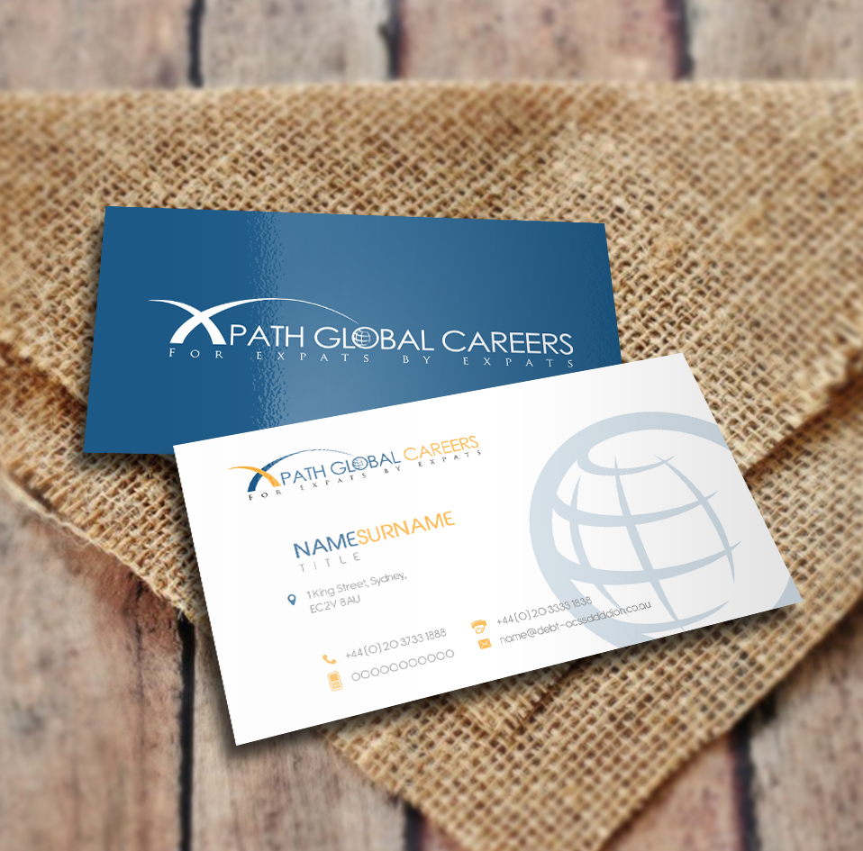 Business Card Design by a7mddz for XPATH | Design #3656228