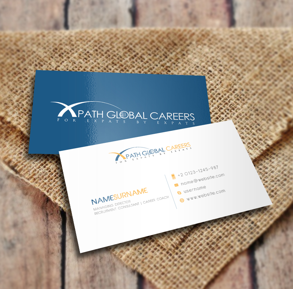 Business Card Design by a7mddz for XPATH | Design #3703641