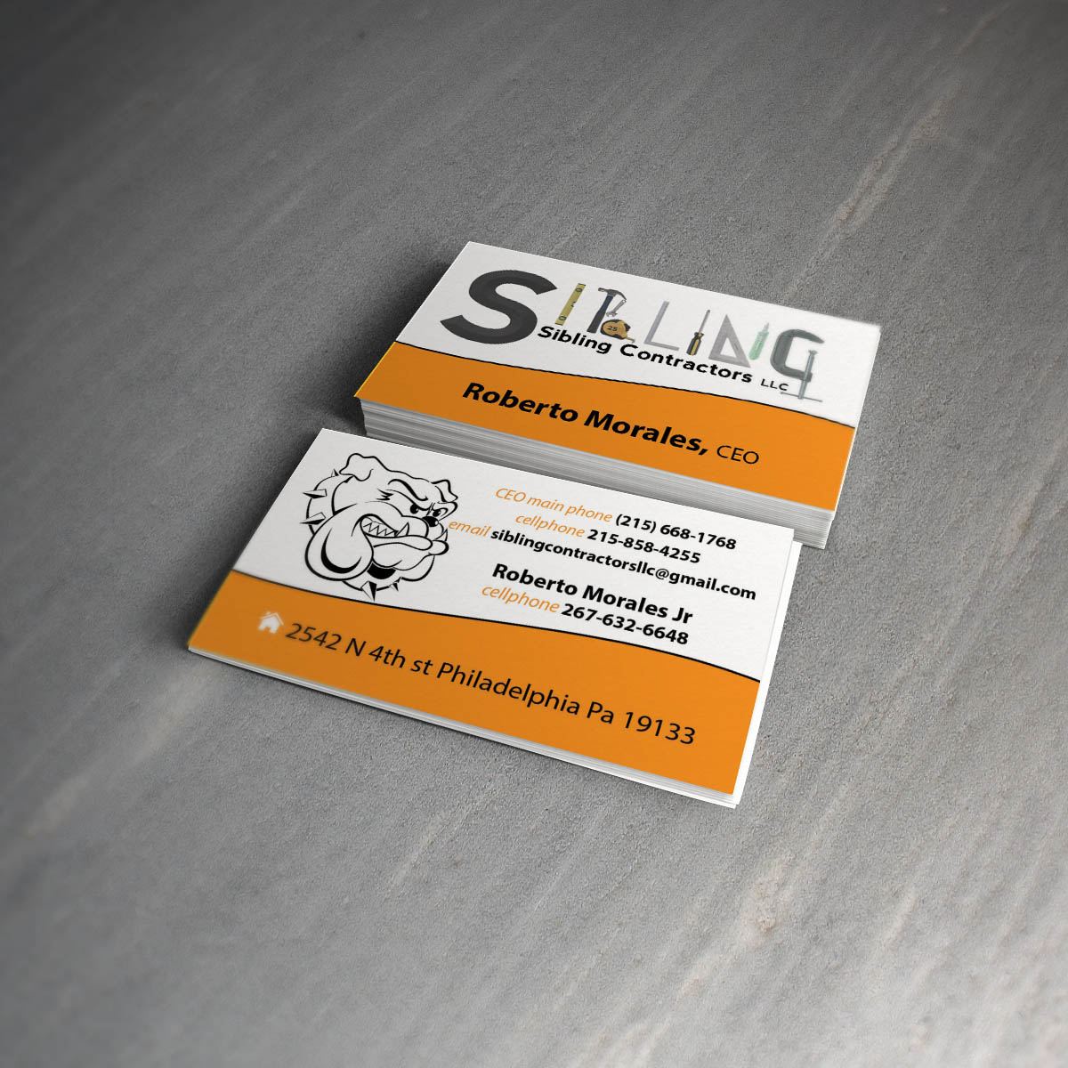 Business Card Design by Ron Mickey for this project | Design #3663139