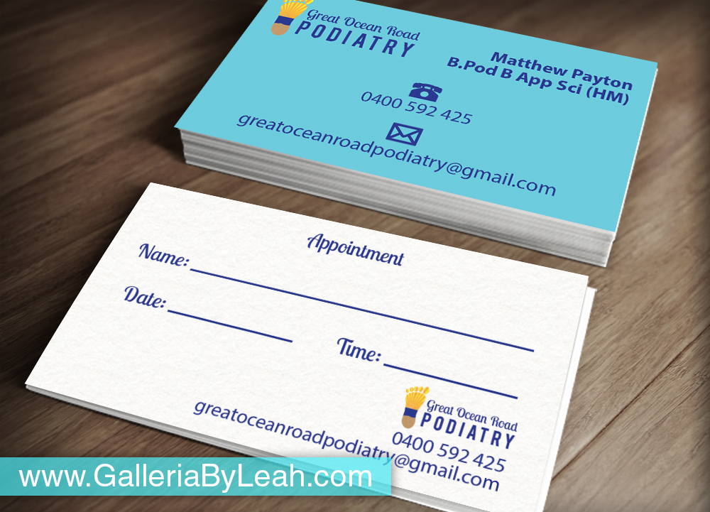 Business Card Design by galleria.by.leah for this project | Design #3638085