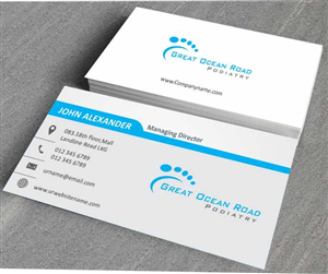 Business Card Design by AwsomeD for this project | Design: #3654618