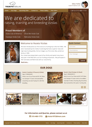 Web Design by KBDezines for this project | Design: #3663879