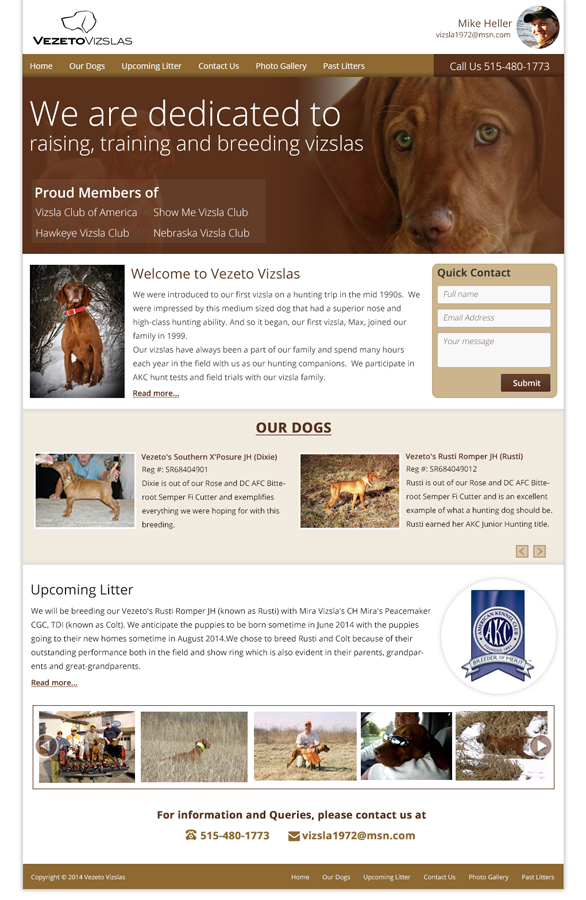 Web Design by KBDezines for this project | Design: #3668510
