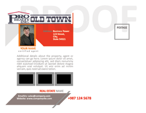 Postcard Design by 4FinePrint for Pro Realty Old Town | Design: #3662909
