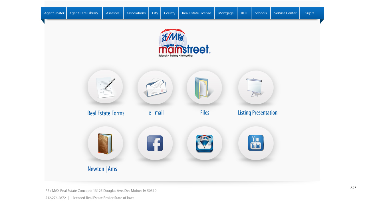 Web Design by pb for RE/MAX Real Estate Concepts | Design #917415