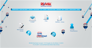Web Design par Black Stallions Impressive Solutions pour RE/MAX Real Estate Concepts | Design #914212
